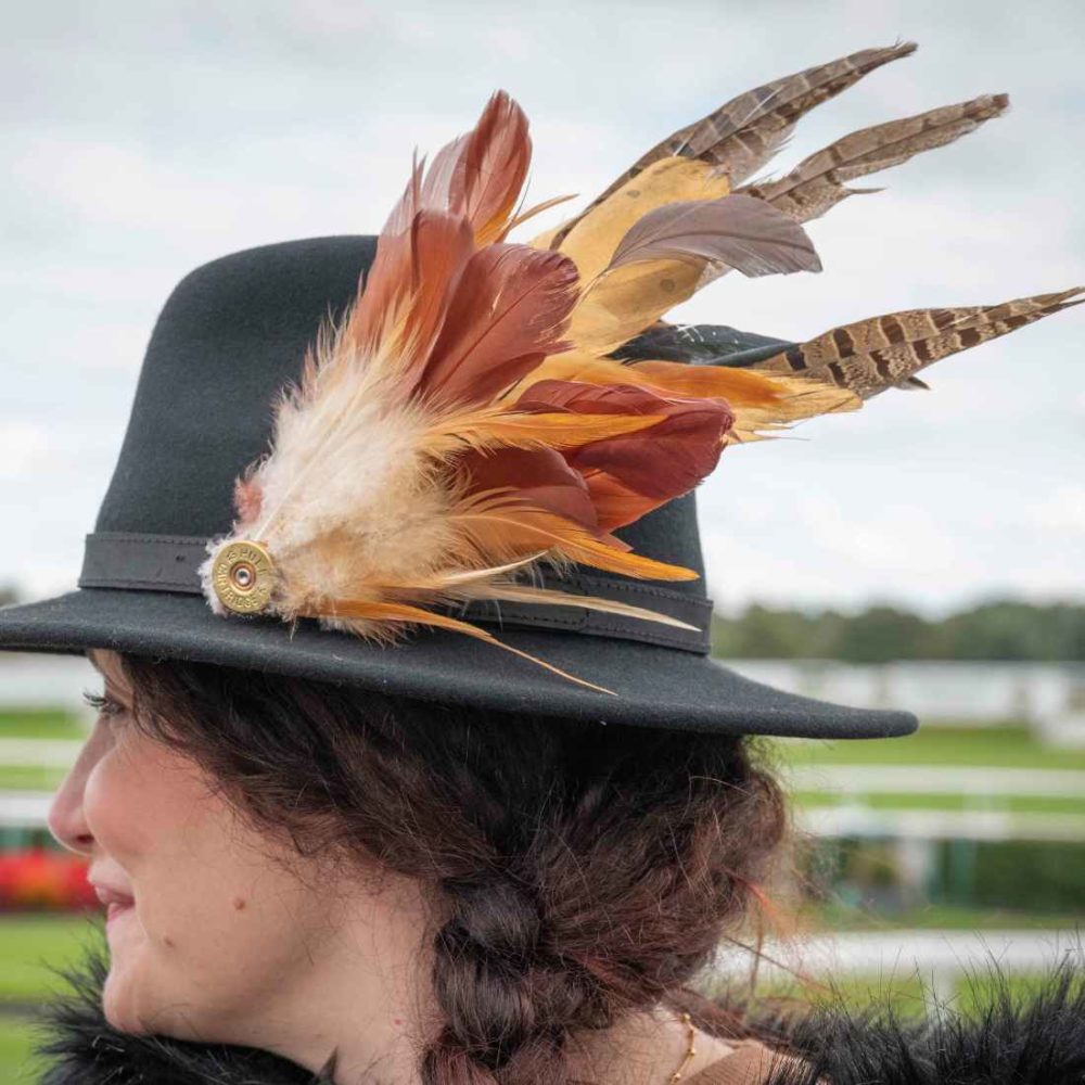 Aimie Black Fedora Hat