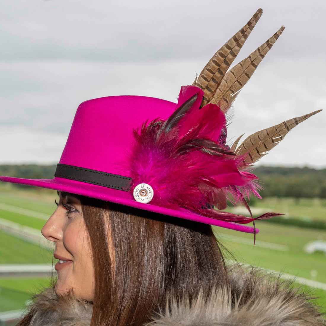 Andrea Fuchsia Fedora