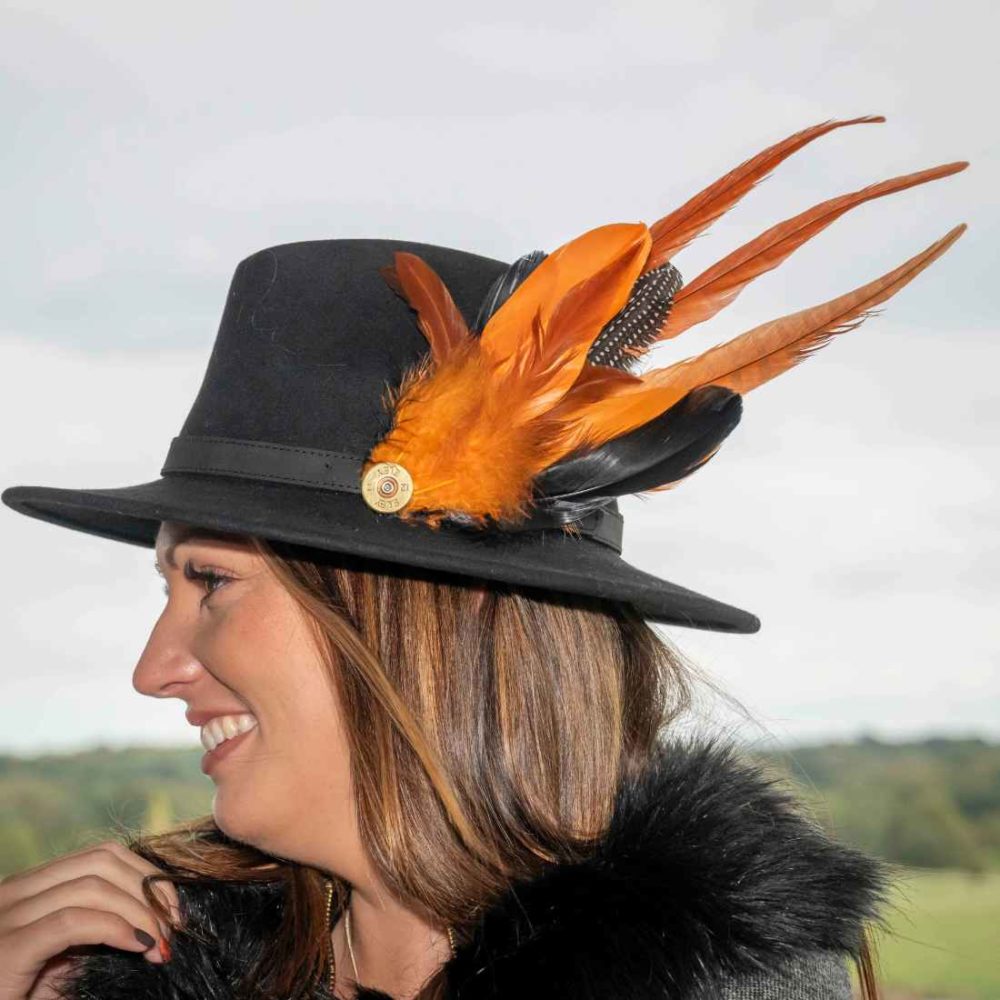 Jennifer Black Fedora Hat