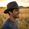 Green Cowboy Hat