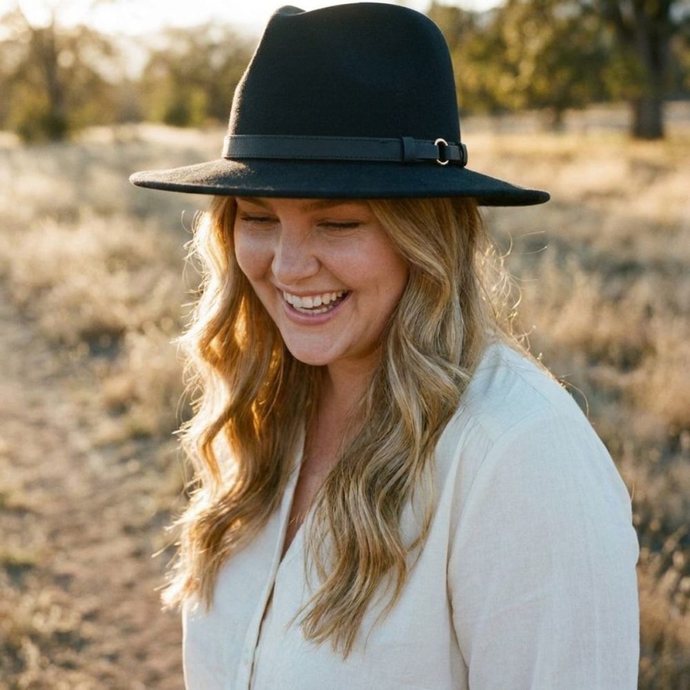 Black Fedora Hat