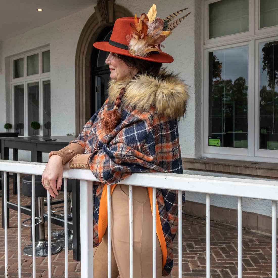 Lingfield Poncho and Fedora Package