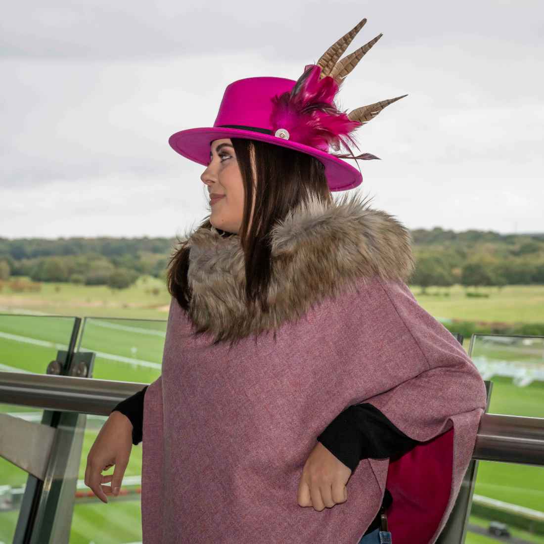 Cheltenham Poncho and Fedora Package