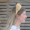 Gold Feather Head Band