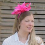 Pink Traditional Fascinator