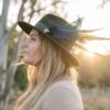 Green Wide Brimmed Fedora