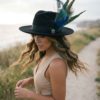 Life Style Web Daisy Wide Brim Fedora