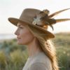 Lifestyle Web Kate Camel Wide Brimmed Fedora