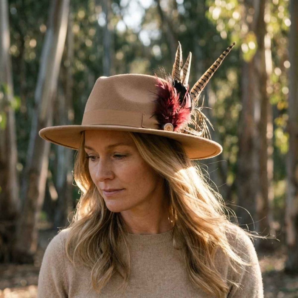 Lifestyle Web Bea Wide Brimmed Fedora