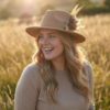 Lifestyle Web Issi Camel Wide Brimmed Fedora