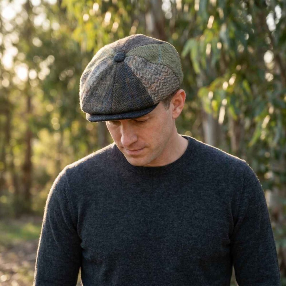 Reduced 1 Multi Tweed Baker Boy Cap
