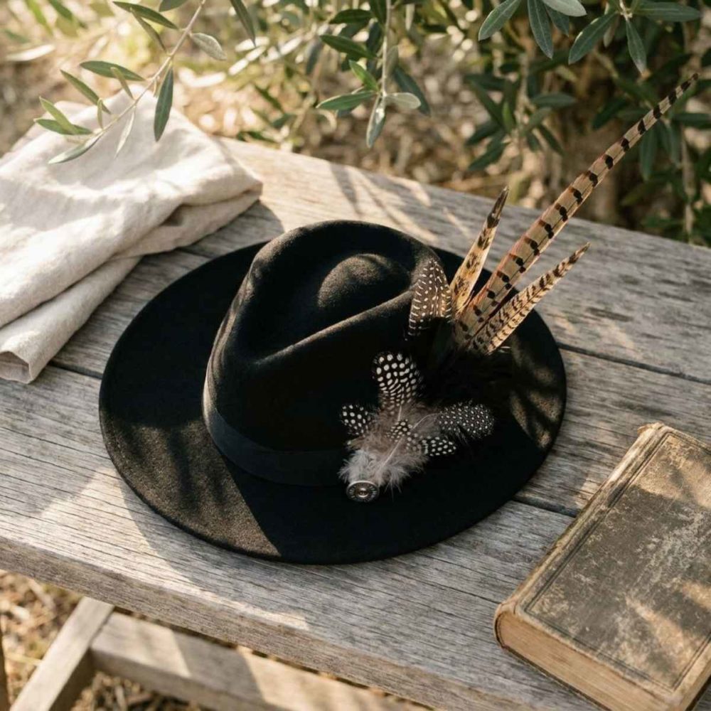 Still Life Web Ellie Wide Brimmed Fedora