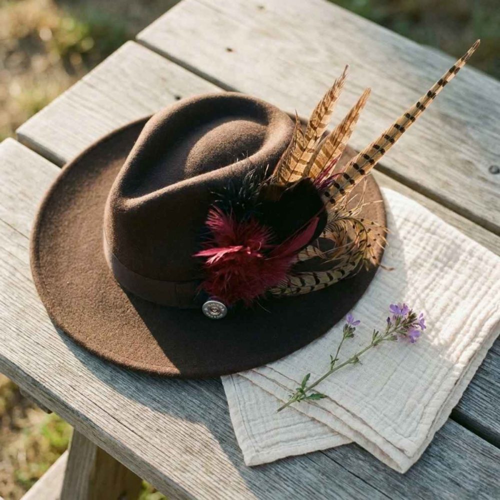 Still Life Web Jolie Wide Brimmed Fedora