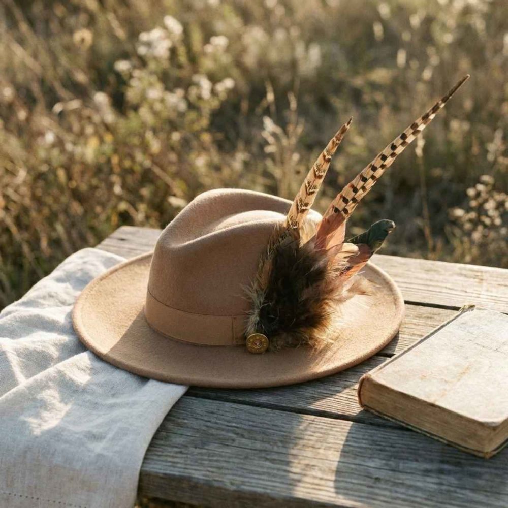 Still Life Web Issi Camel Wide Brimmed Fedora