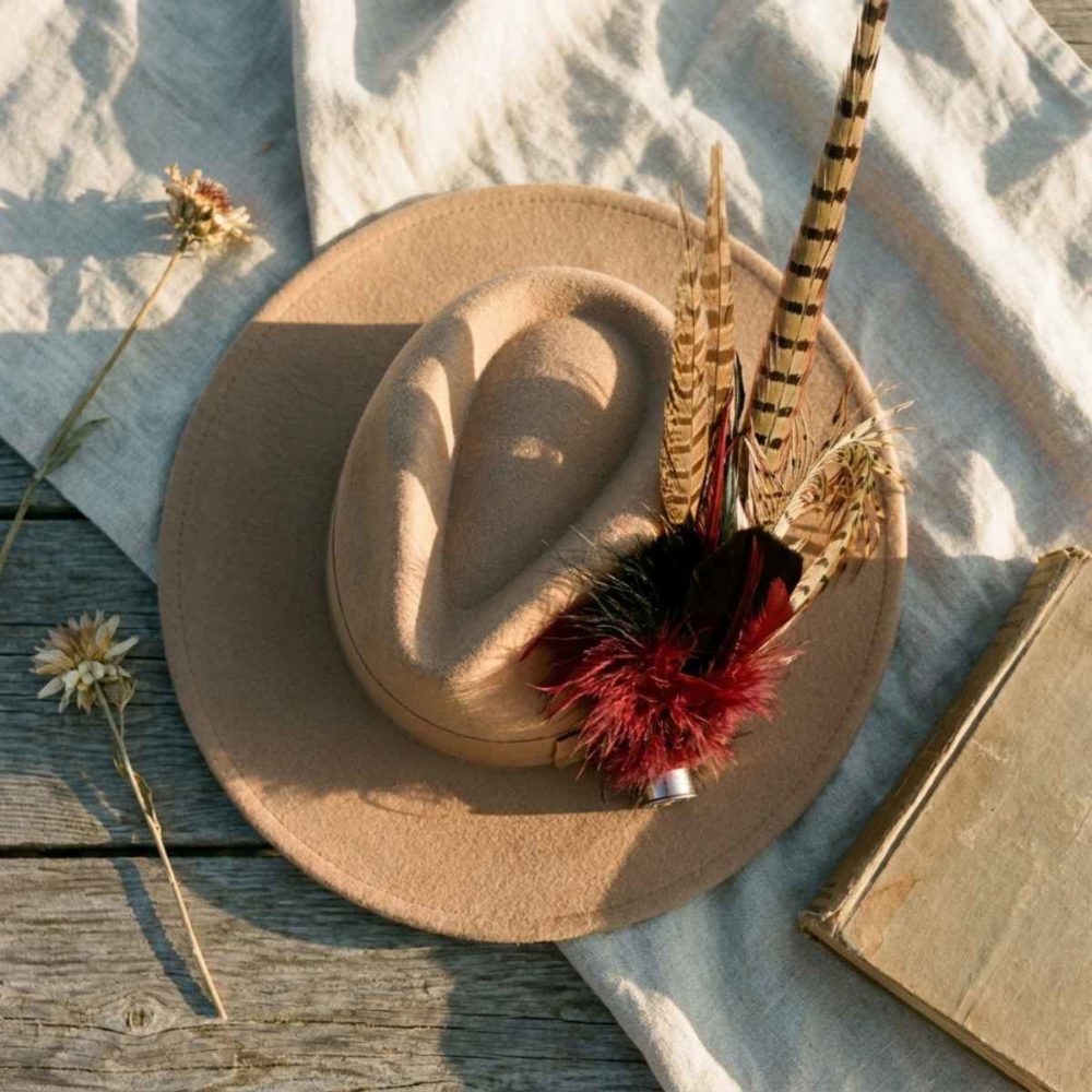 Still Life Web Bea Wide Brimmed Fedora