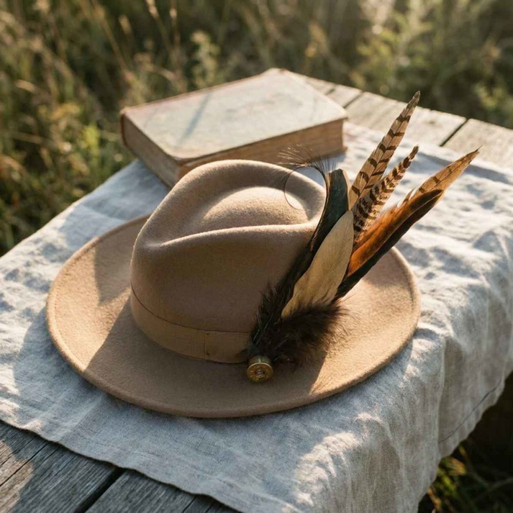 Still Life Web Lauren Wide Brimmed Fedora