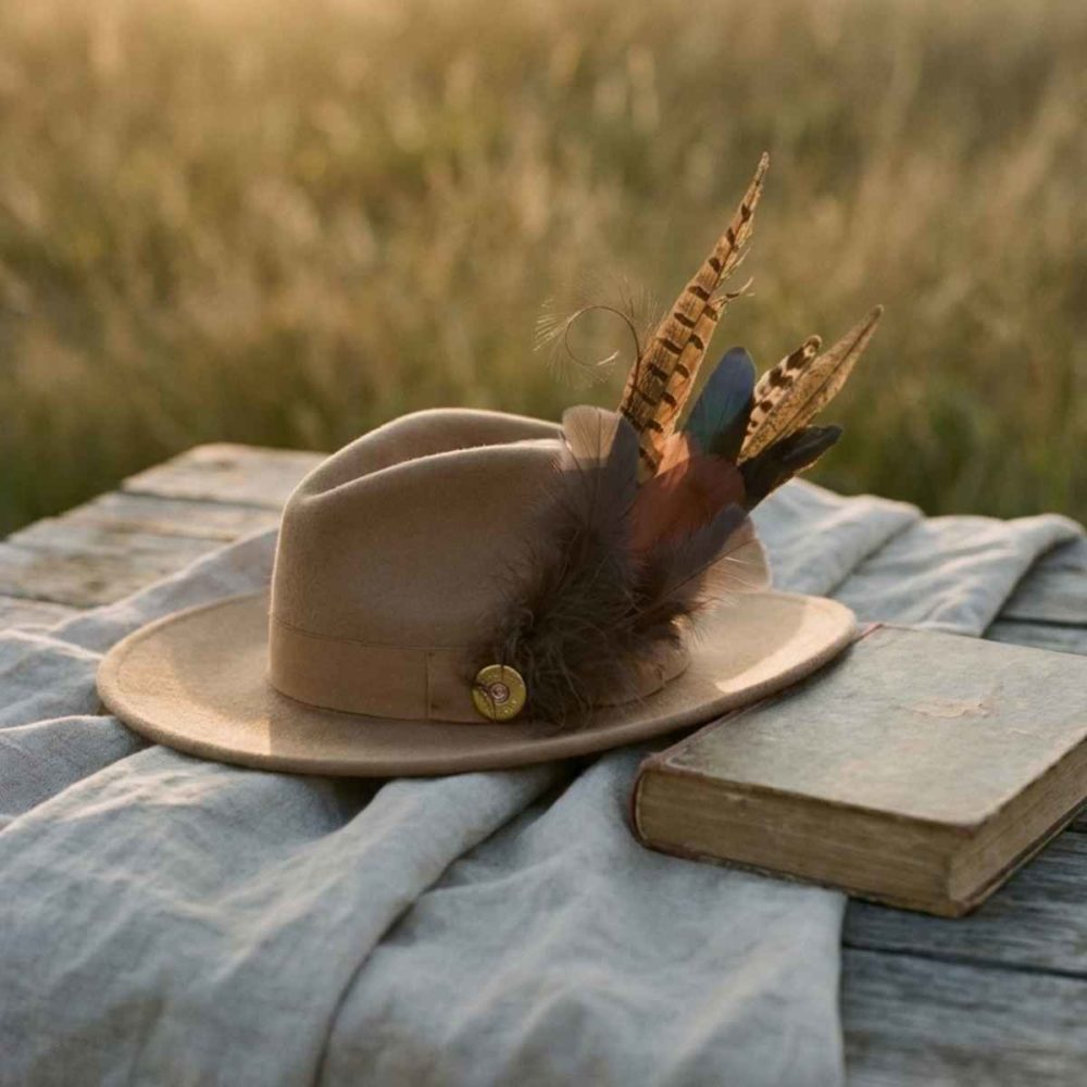 Still Life Web Ali Wide Brimmed Fedora Hat