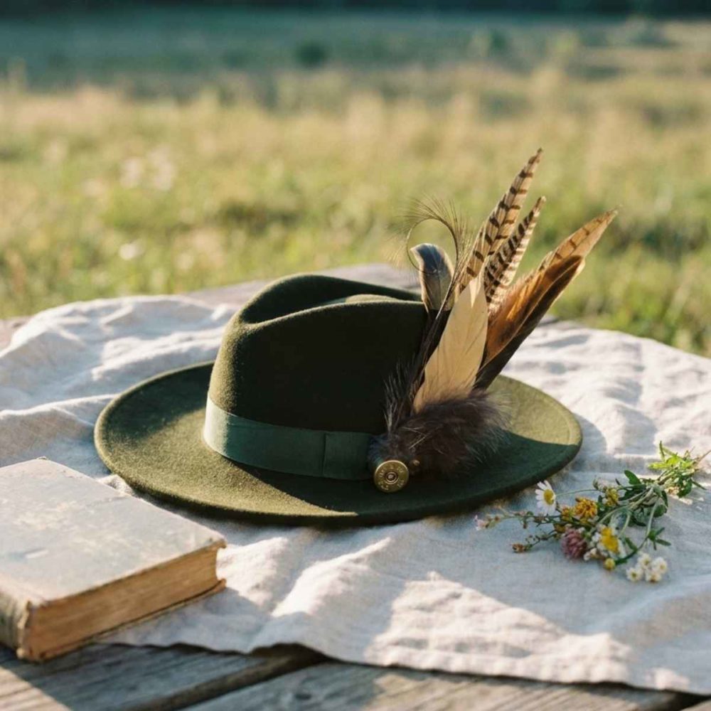 Still Life Web Georgie Wide Brimmed Fedora